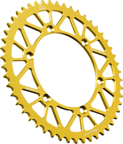 Rear Sprocket - Aluminum - 50 Tooth - Gold - Kawasaki - Lutzka's Garage