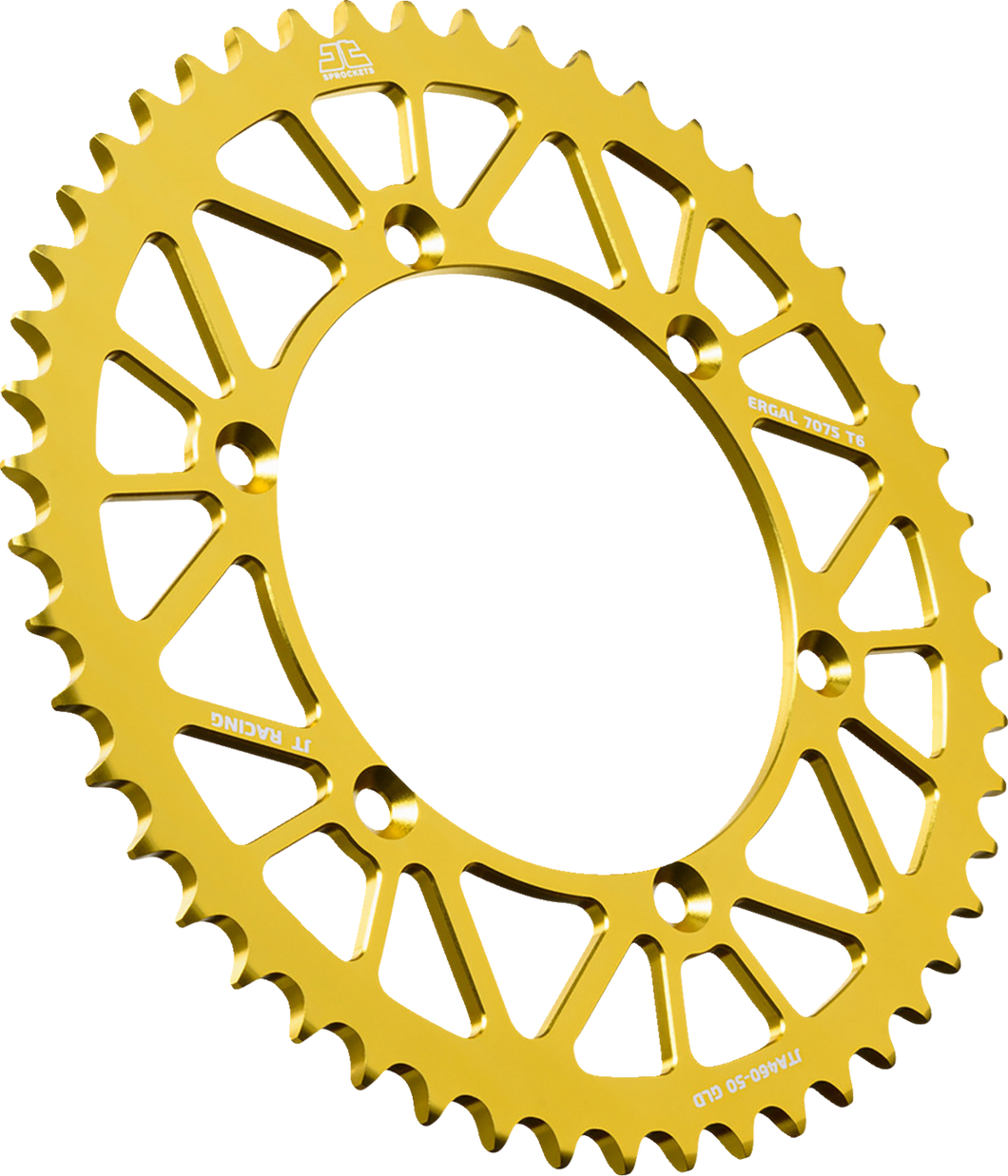 Rear Sprocket - Aluminum - 50 Tooth - Gold - Kawasaki - Lutzka's Garage