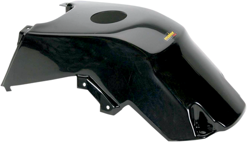 Tank Cover - Yamaha Warrior - Black - Lutzka's Garage