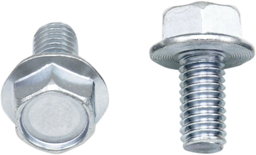 Bolts - Flange - M6 x 12 - 10-Pack