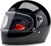 Gringo S Helmet - Gloss Black - XS - Lutzka's Garage