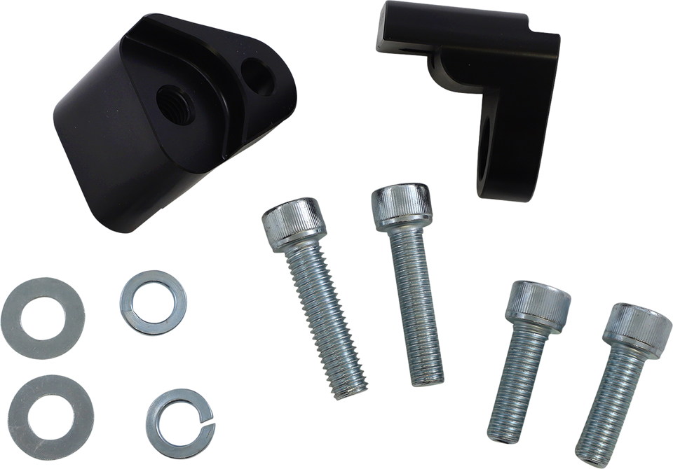 Rear Shock Lift Kit +1" - Black - Lutzka's Garage