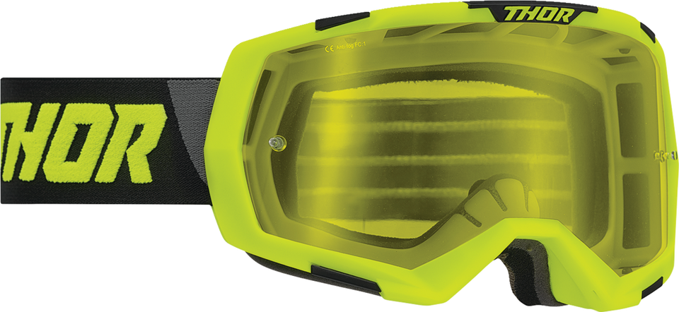 Regiment Goggles - Acid/Black - Yellow - Lutzka's Garage
