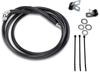 Brake Line - Front - Black - +6" - Lutzka's Garage
