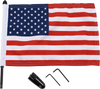 Flag Mount - Pinnacle Luggage Rack - 13" Pole - 10" X 15" Flag