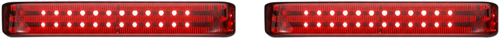 Saddlebag Lights - Black/Red - Lutzka's Garage