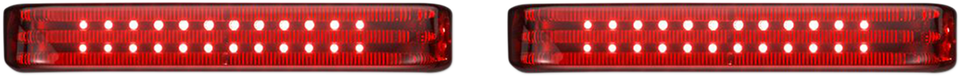 Saddlebag Lights - Black/Red - Lutzka's Garage