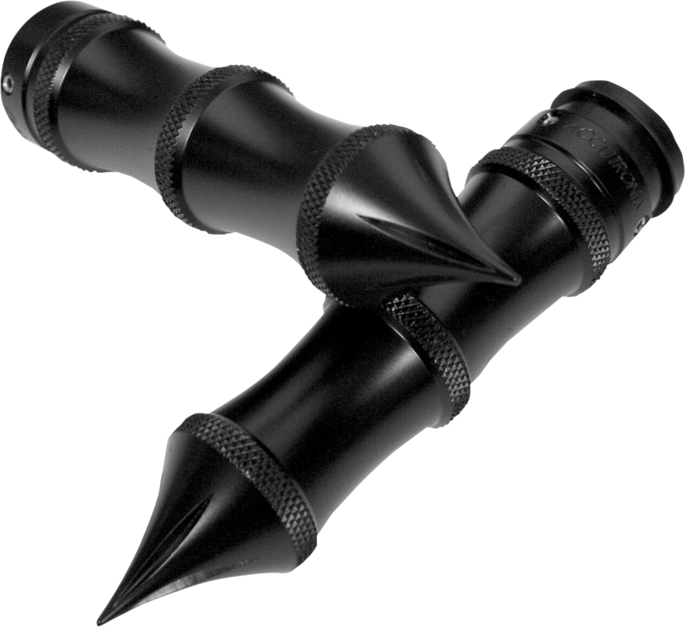 Grips - Tribal - TBW - Black - Lutzka's Garage