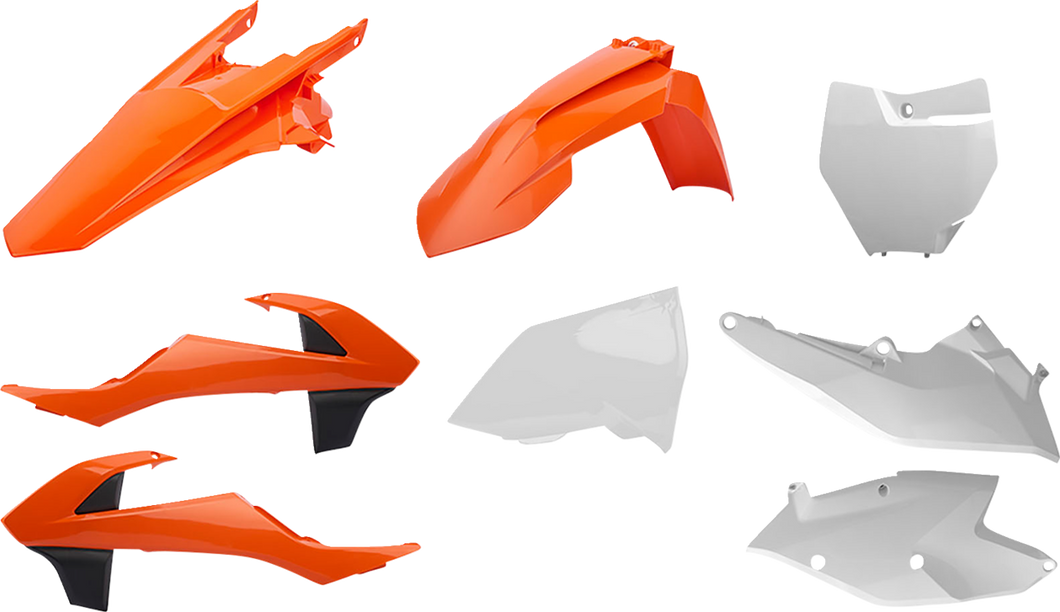 Body Kit - 18 OEM Orange/White - SX/SX-F - XC-F