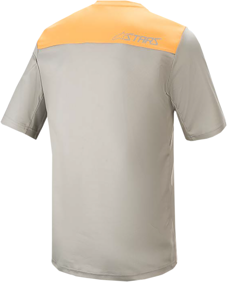 Drop 4.0 Jersey - Short-Sleeve - Gray/Orange - Small - Lutzka's Garage