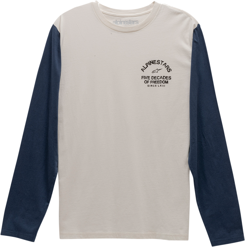 Decades Long-Sleeve T-Shirt - Natural - Medium - Lutzka's Garage