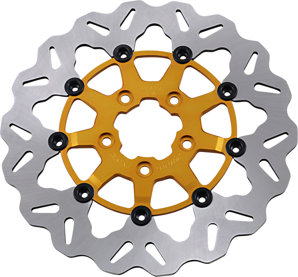 Front Wave® Rotor - Gold Center