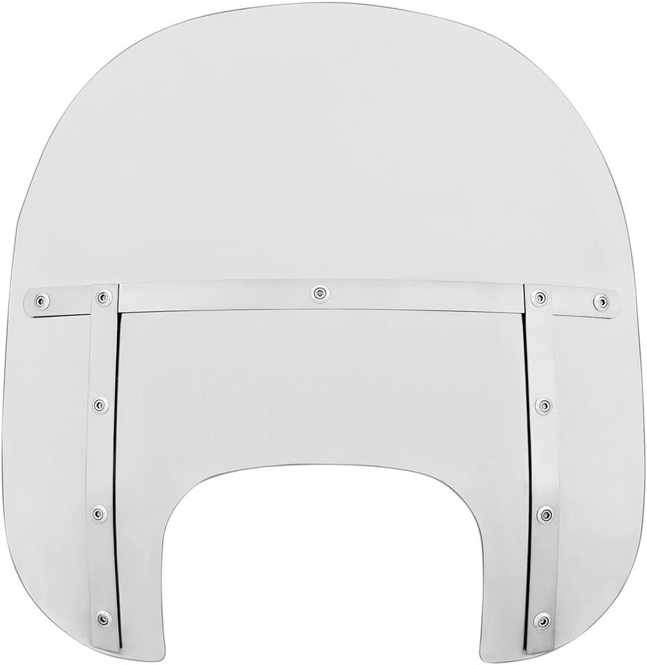 Fats Windshield - Clear - 15" - FLFB/S - Lutzka's Garage