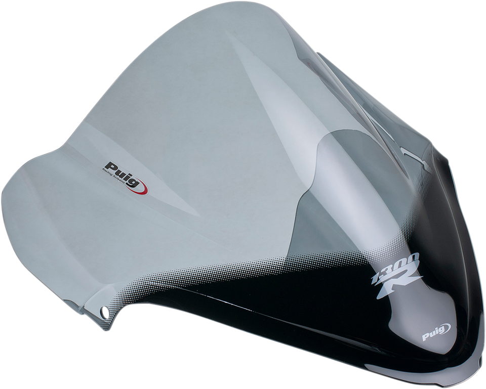Race Windscreen - 15-3/8" - Smoke - Hayabusa
