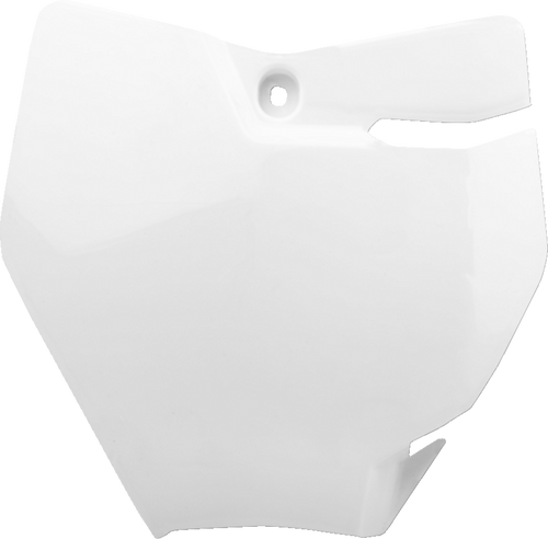 Number Plate - OEM White - KTM SX65