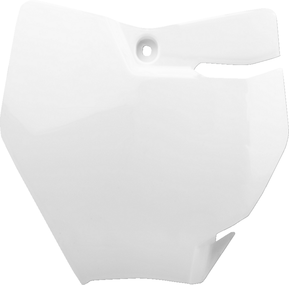 Number Plate - OEM White - KTM SX65