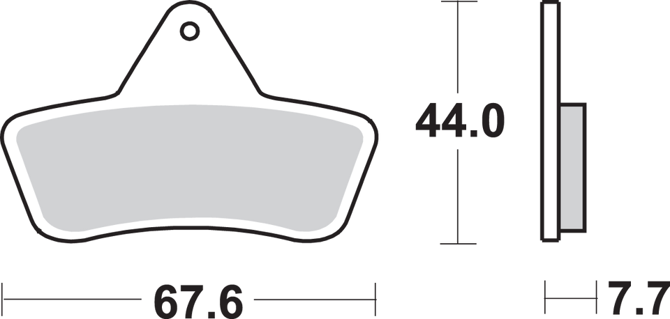 Off-Road Sintered Brake Pads - Arctic Cat