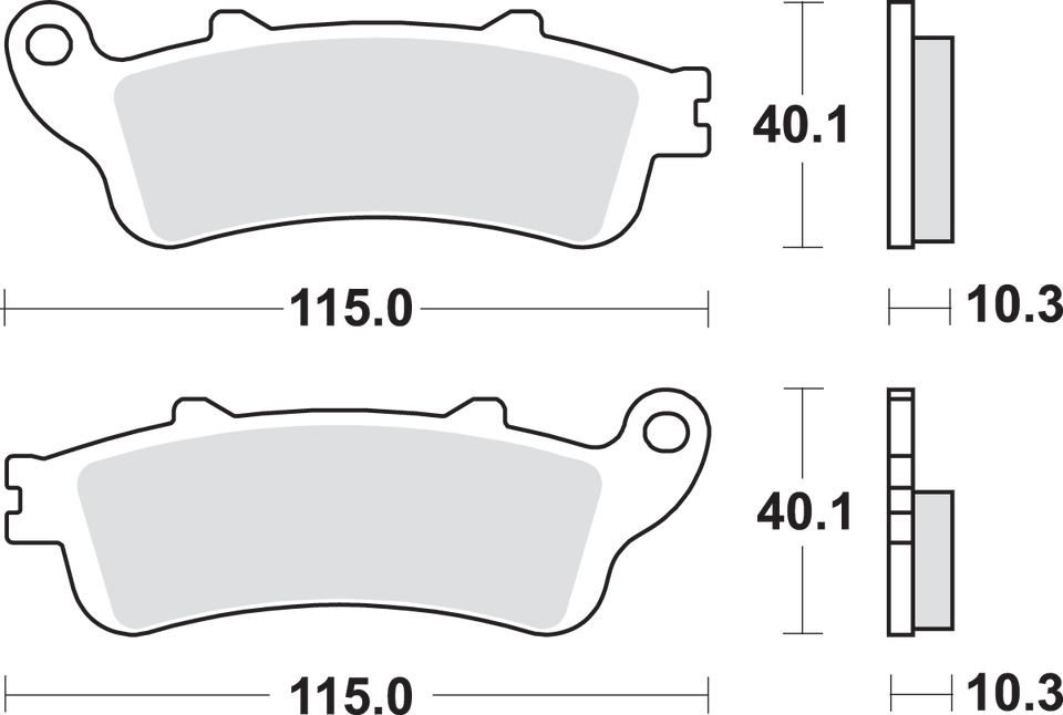 LS Brake Pads - GL 1800 - 880LS