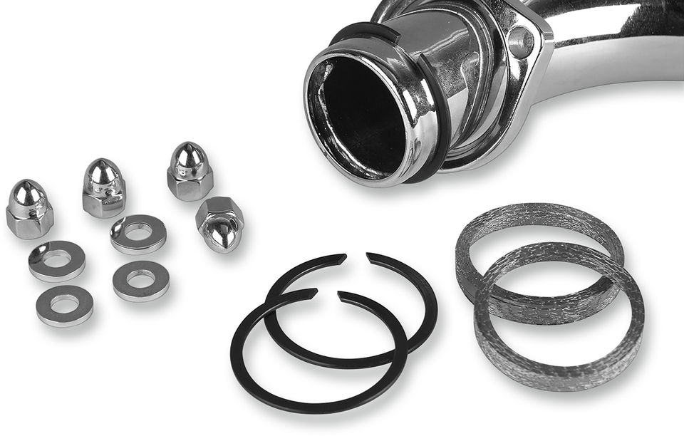 Exhaust Port Chrome Gasket Kit - Big Twin/XL