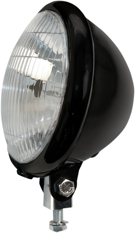 5 3/4" Headlight Assembly - Black - Lutzka's Garage