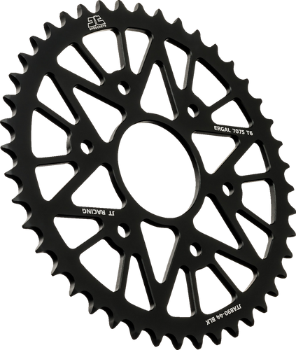 Rear Sprocket - Aluminum - 44 Tooth - Black - RC 390 - Lutzka's Garage