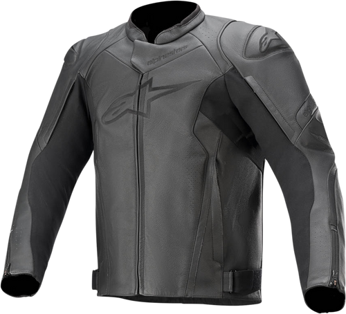 Faster v2 Leather Jacket - Black - US 38 / EU 48 - Lutzka's Garage