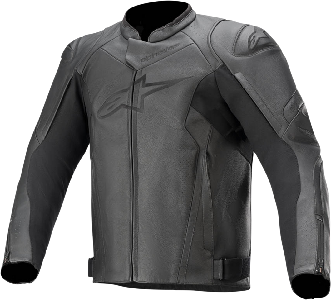 Faster v2 Leather Jacket - Black - US 38 / EU 48 - Lutzka's Garage