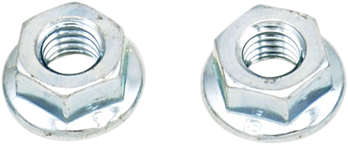 Nuts - Flange - M6 - 10-Pack