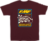 Metalworks T-Shirt - Maroon - Small - Lutzka's Garage