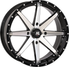 Wheel - HL10 - Front/Rear - Gloss Black w/Machined - 20x7 - 4/156 - 4+3 (+10 mm)