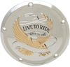 Live to Ride Derby Cover - 5-Hole - Gold - Lutzka's Garage