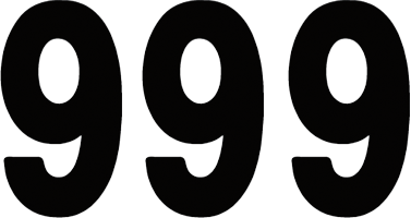 Mini Pro Number 9 - Black - 4" - Lutzka's Garage