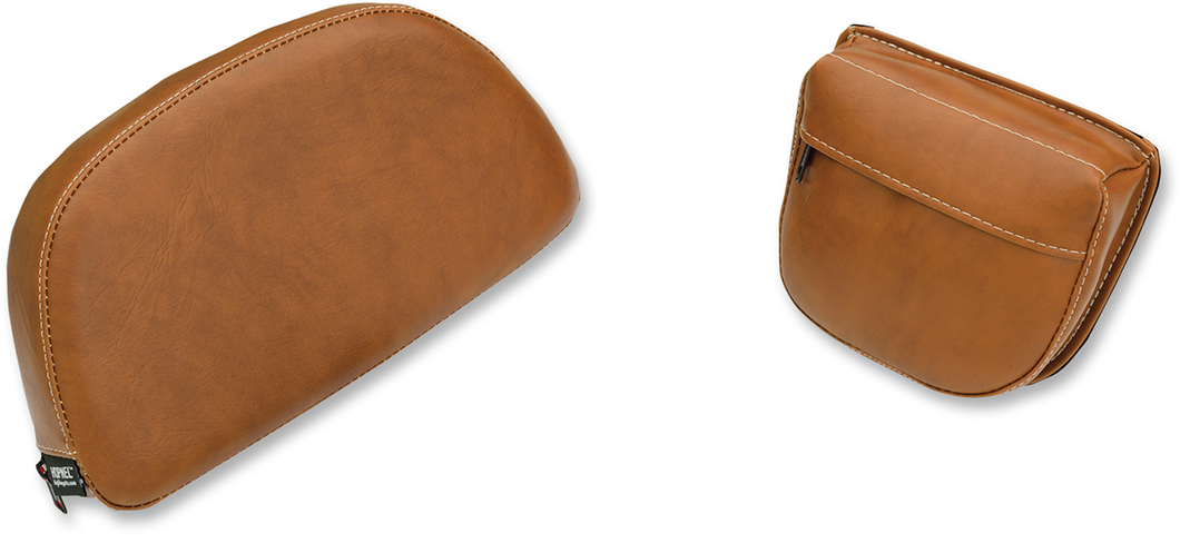 Saddle Backrest - Brown - Indian - Lutzka's Garage
