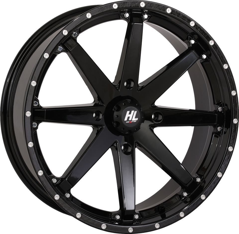 Wheel - HL10 - Front/Rear - Gloss Black - 20x7 - 4/137 - 4+3 (+10 mm) - Lutzka's Garage