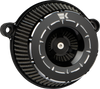 Instigator Air Cleaner - Tracer - Black - Twin Cam - Lutzka's Garage