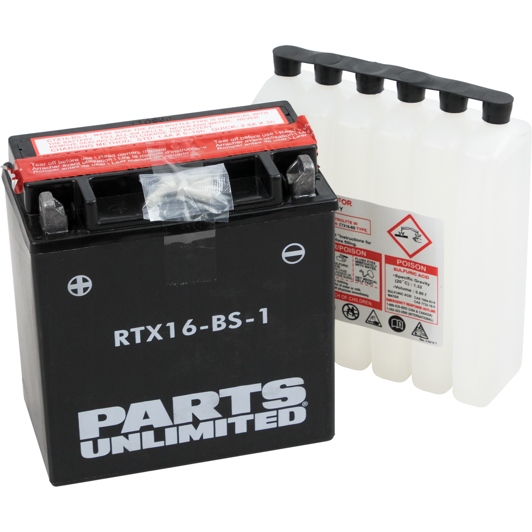 AGM Battery - YTX16-BS-1 .8 L
