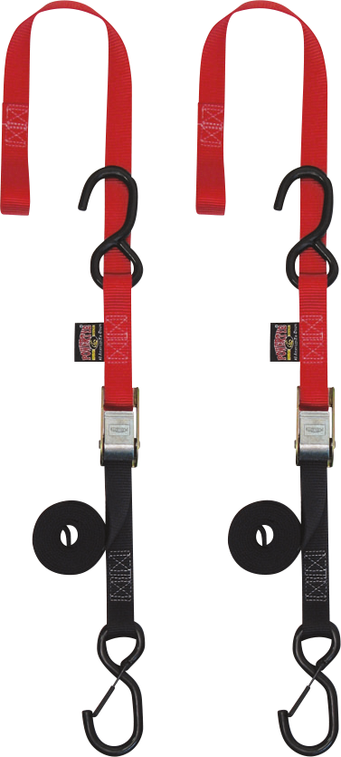 Cam Buckle - Sewn-In Soft-Tye - 1" x 5-1/2 - Red - Lutzka's Garage