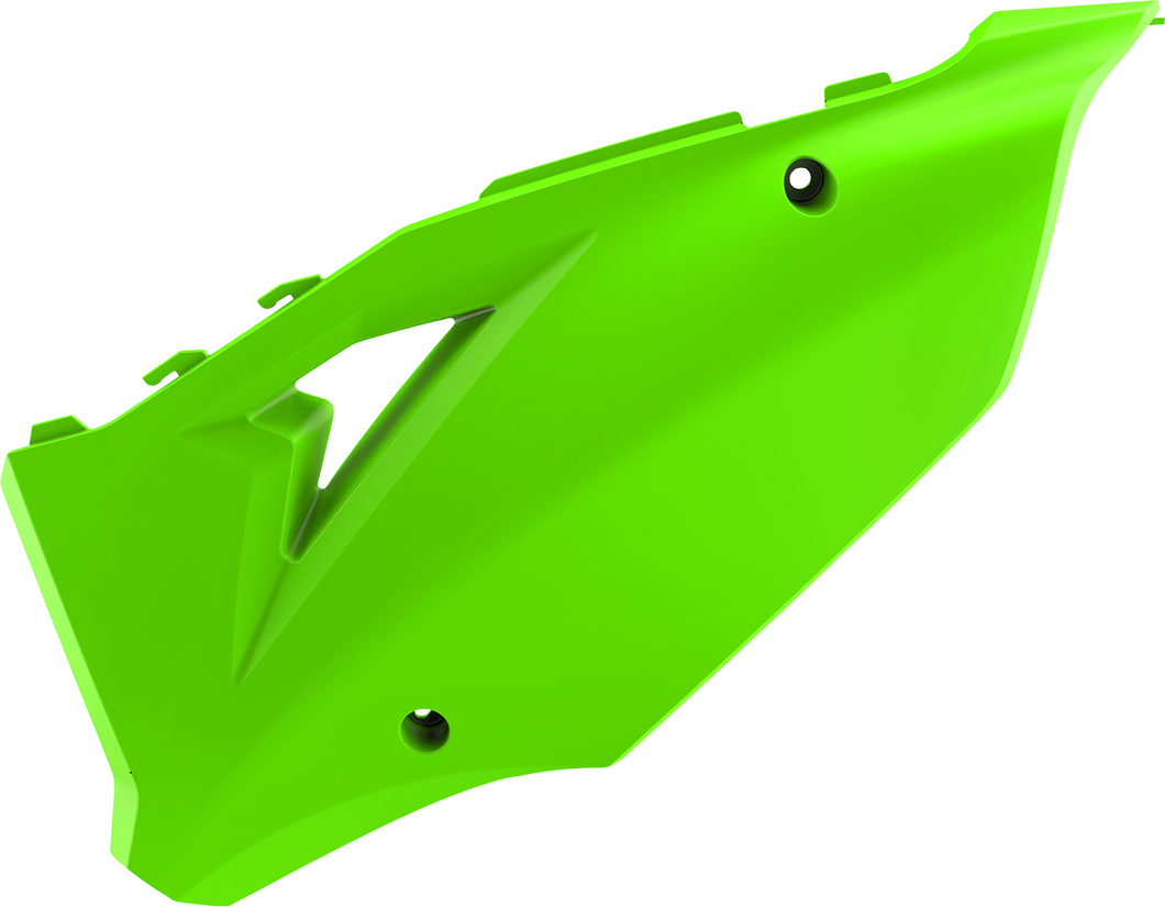 Side Panels - 20 KX 450 Restyle - Lime Green - KX125/250/450
