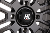 Wheel - HL23 Beadlock - Front/Rear - Gun Metal Gray - 15x7 - 4/156 - 5+2 (+38 mm)