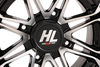 Wheel - HL3 - Front/Rear - Gloss Black w/Machined - 14x7 - 4/156 - 4+3 (+5 mm)