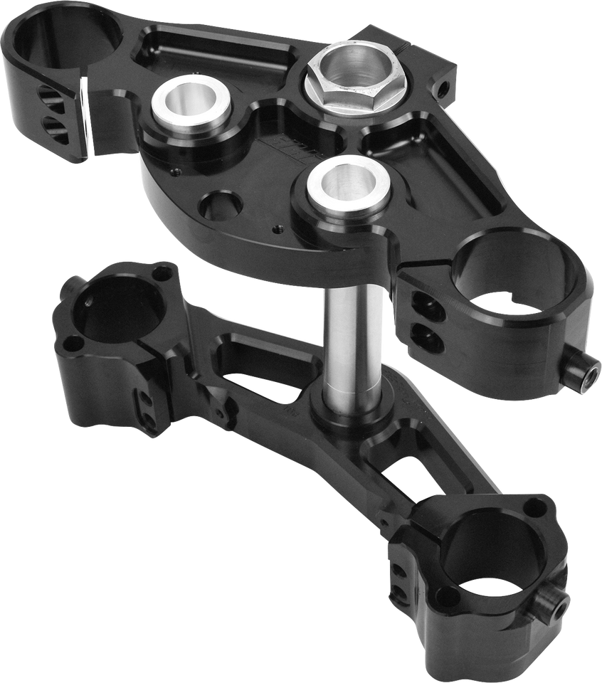 Triple Tree - 49 mm - Stock Replacement - Black - Lutzka's Garage