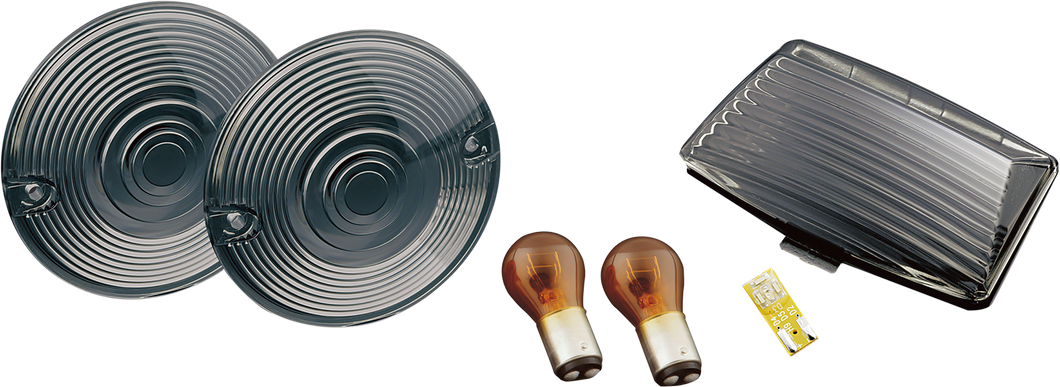 Front Lens Kit - Smoke Lens/Amber Light