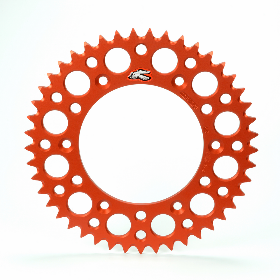 Sprocket - Orange - 46 Tooth - Lutzka's Garage