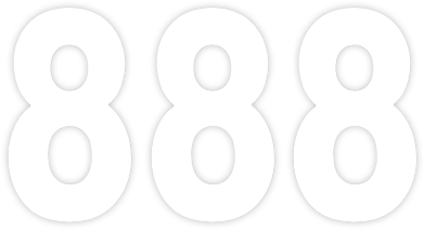 Mini Pro Number 8 - White - 5" - Lutzka's Garage