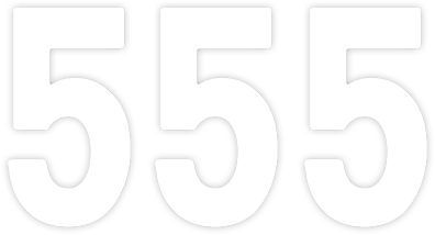 Pro Number 5 - White - 8" - Lutzka's Garage