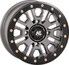 Wheel - HL23 Beadlock - Front/Rear - Gun Metal Gray - 15x7 - 4/137 - 5+2 (+38 mm)