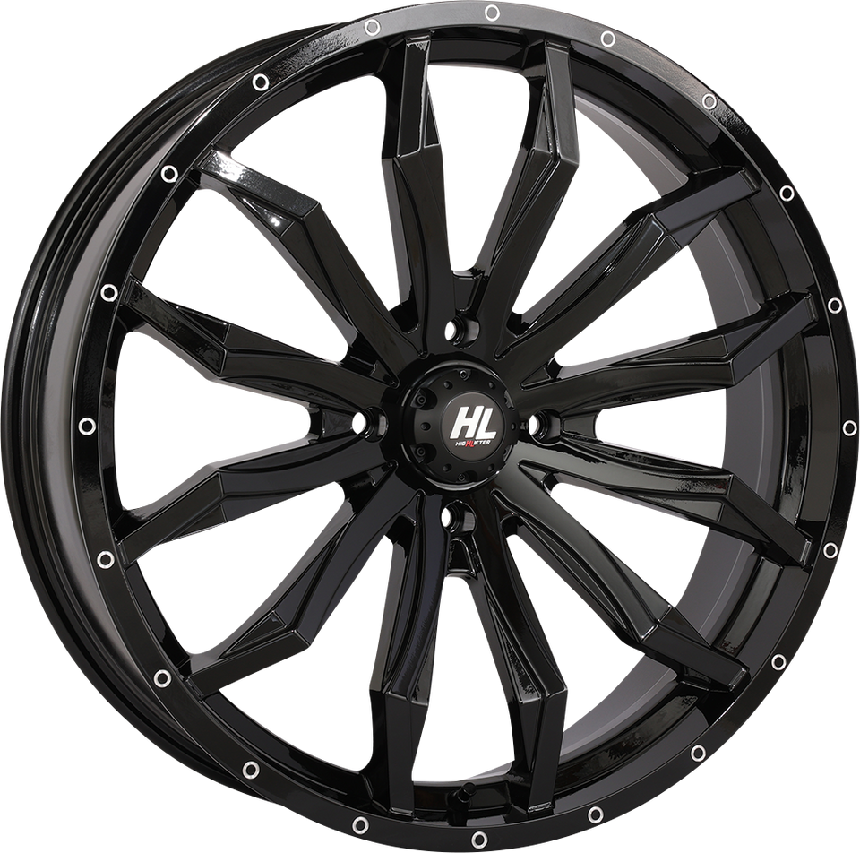 Wheel - HL21 - Front/Rear - Gloss Black - 22x7 - 4/156 - 4+3 (+10 mm) - Lutzka's Garage