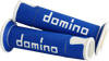 Grips - Domino - A450 - Blue/White - Lutzka's Garage