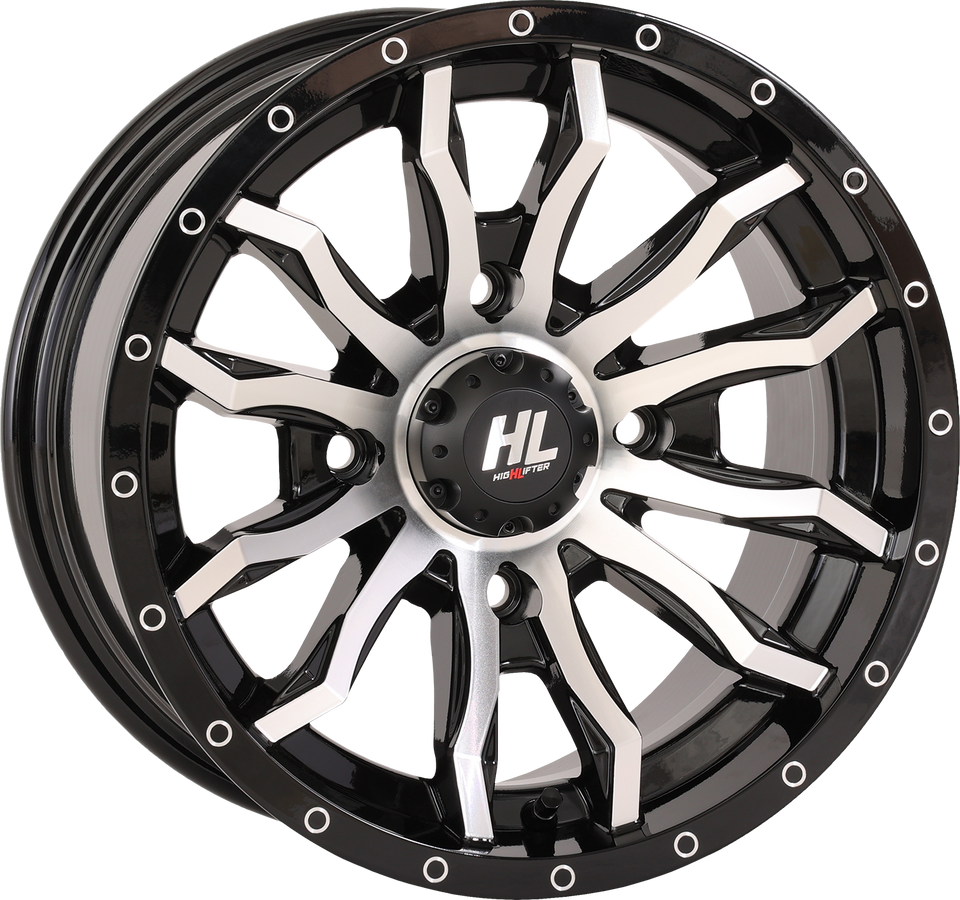 Wheel - HL21 - Front/Rear - Gloss Black w/Machined - 20x7 - 4/137 - 4+3 (+10 mm)