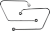 Saddlebag Supports - Chrome - Suzuki/Kawasaki - Lutzka's Garage